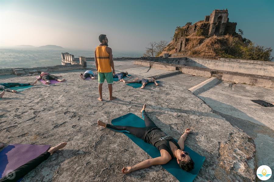 Dhaulatabad Fort Rooftop Yoga India SKYLIGHT YOGA Sri Sudarshan